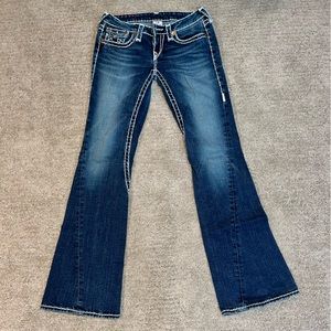 True Religion low waist semi flair jeans - size 28